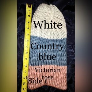 Double knit, reversible beanie